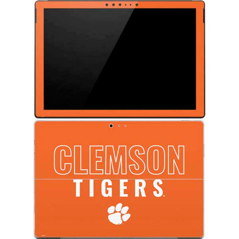 Clemson University Tigers Logo Surface Pro 4 Skin